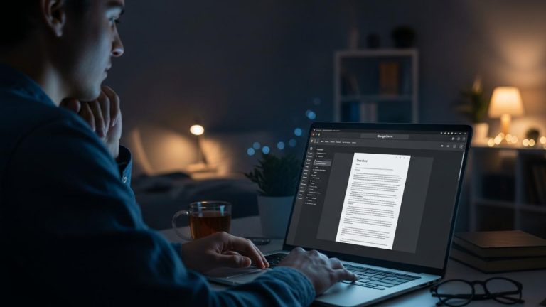 No More Burning Sands: Find Oasis With Dark Mode When You Use Google Docs